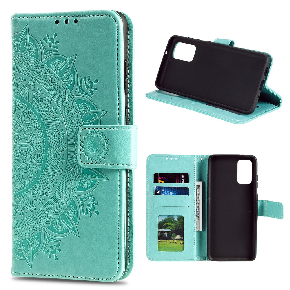 Imprint Flower Leather Shell Cover for Xiaomi Mi 10T 5G / Mi 10T Pro 5G / Redmi K30S