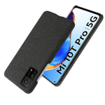 Cloth Texture Hard PC Phone Cover Case for Xiaomi Mi 10T 5G / 10T Pro 5G / Redmi K30S
