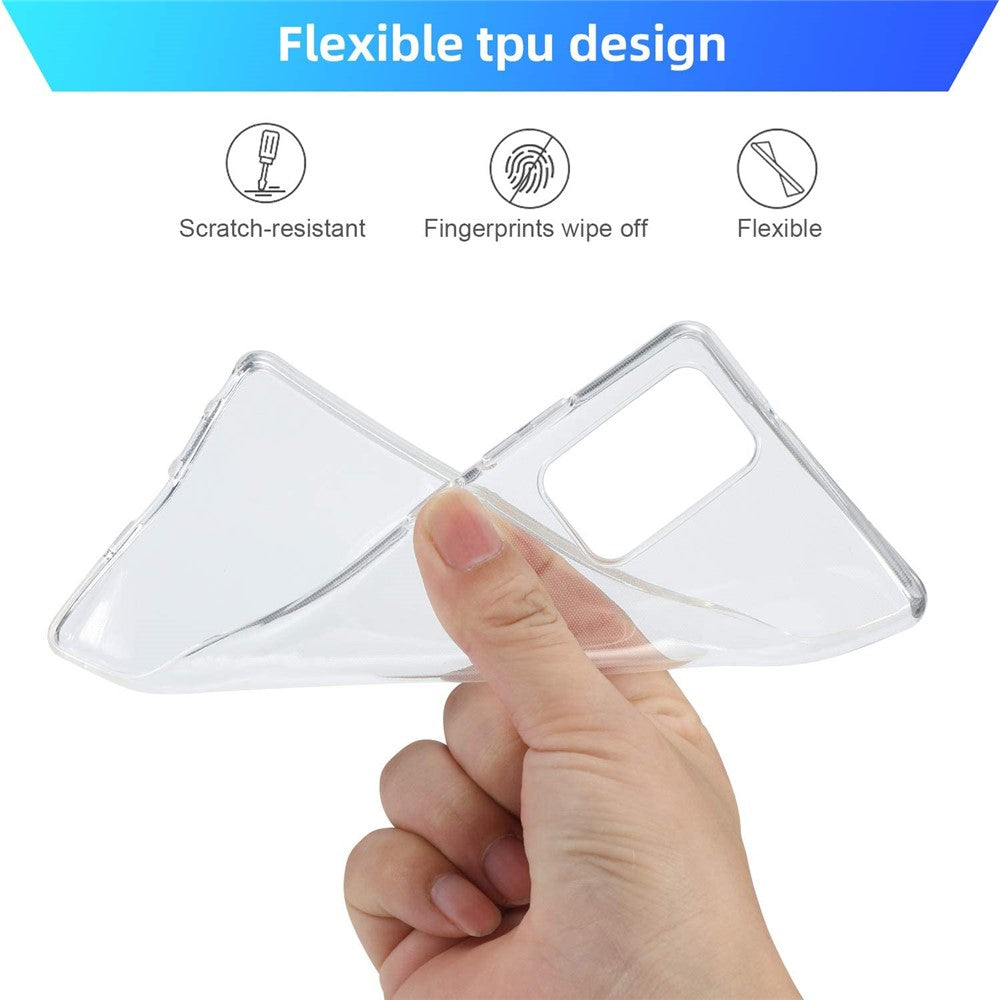 Anti-fingeravtrycksskyddande ultraklart TPU-mobilskal för Xiaomi Mi 10T 5G / Mi 10T Pro 5G / Redmi K30S