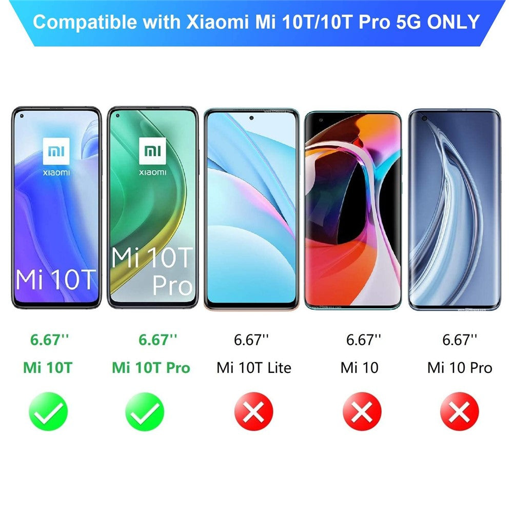 Anti-fingeravtrycksskyddande ultraklart TPU-mobilskal för Xiaomi Mi 10T 5G / Mi 10T Pro 5G / Redmi K30S