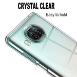 For Xiaomi Mi 10T Lite 5G Anti-fingerprint See-through Clear TPU Shell Case
