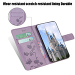 Imprint Butterfly Flowers Leather Wallet Stand Case for Xiaomi Mi 10T 5G / Mi 10T Pro 5G / Redmi K30S