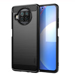 MOFI Brushed Carbon Fiber Soft TPU Back Case for Xiaomi Mi 10T Lite 5G/Redmi Note 9 Pro 5G/Mi 10i 5G