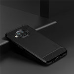 MOFI Brushed Carbon Fiber Soft TPU Back Case for Xiaomi Mi 10T Lite 5G/Redmi Note 9 Pro 5G/Mi 10i 5G