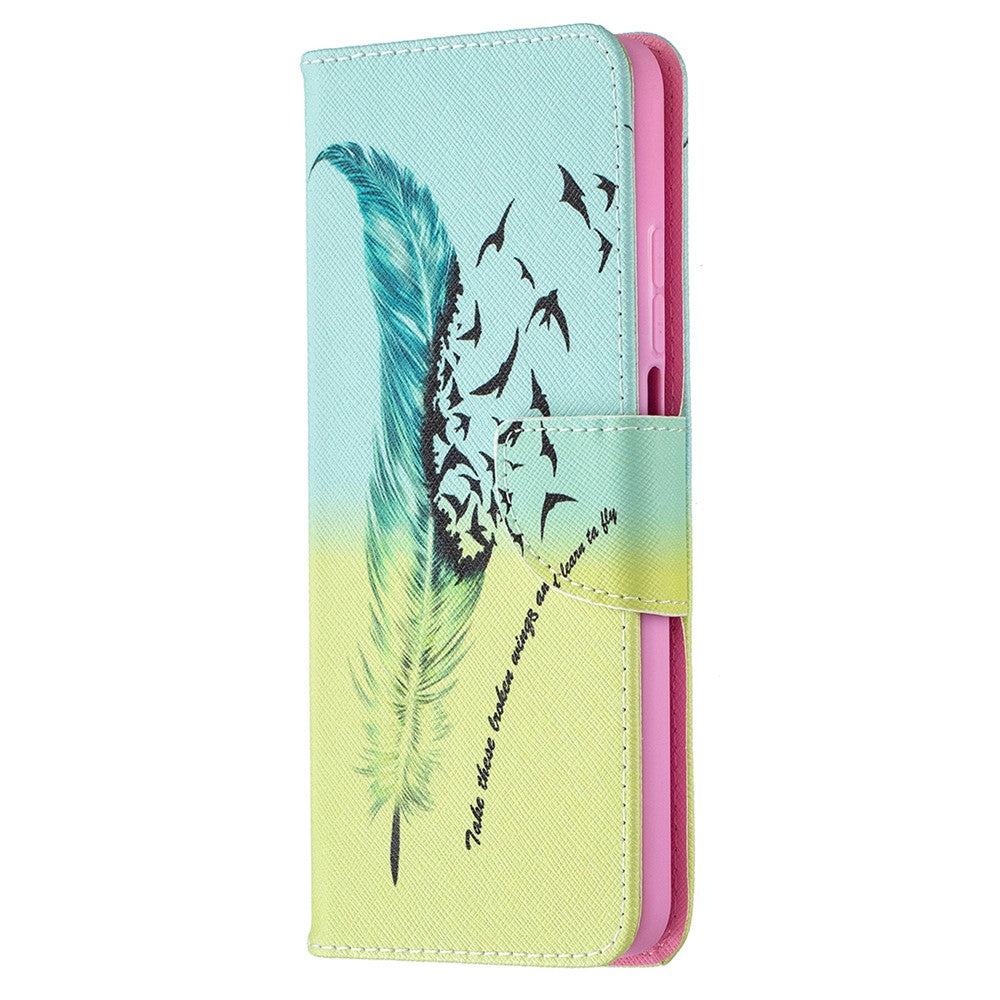 Pattern Printing Leather Wallet Protective Shell for Xiaomi Mi 10T Pro 5G / Mi 10T 5G/ Redmi K30S