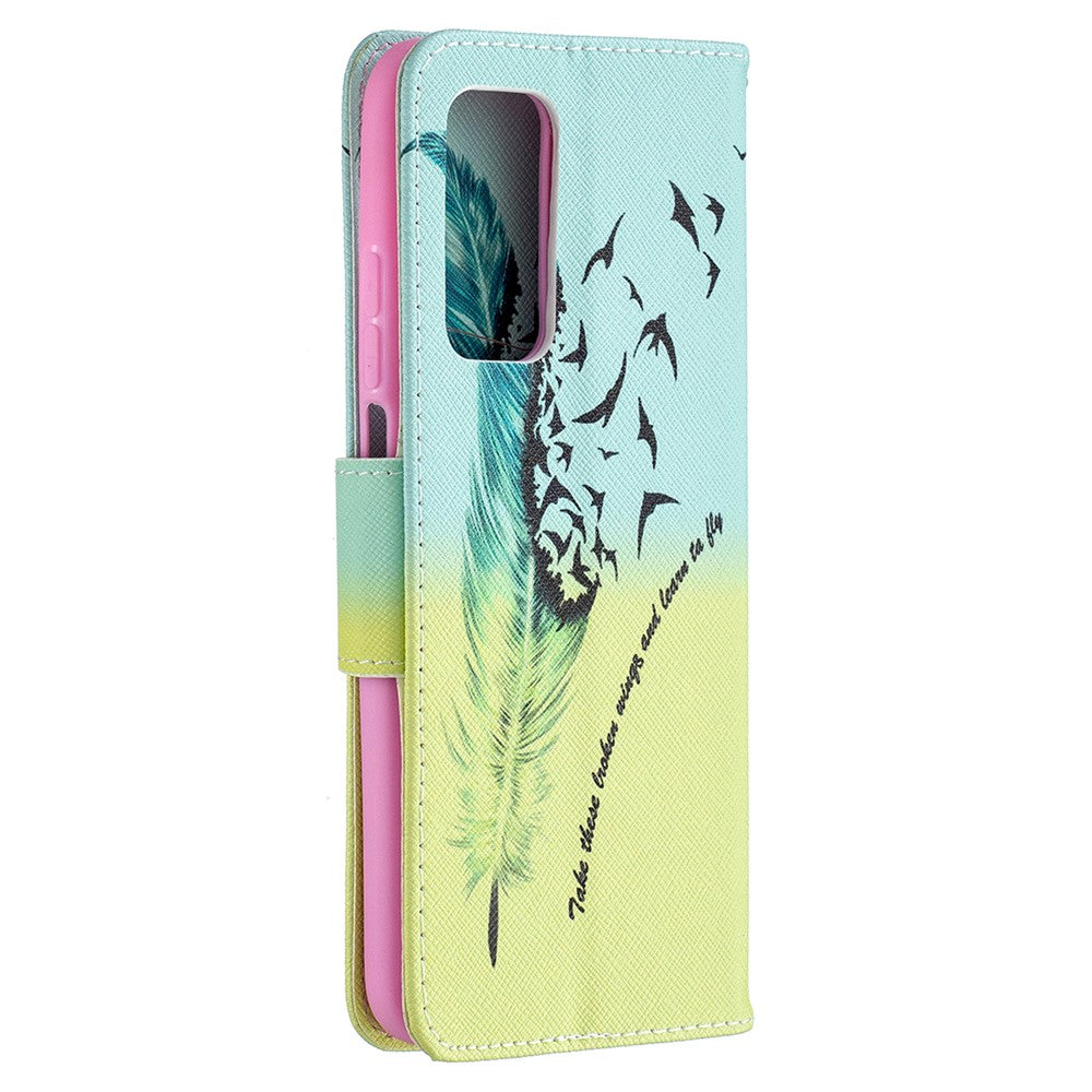 Pattern Printing Leather Wallet Protective Shell for Xiaomi Mi 10T Pro 5G / Mi 10T 5G/ Redmi K30S