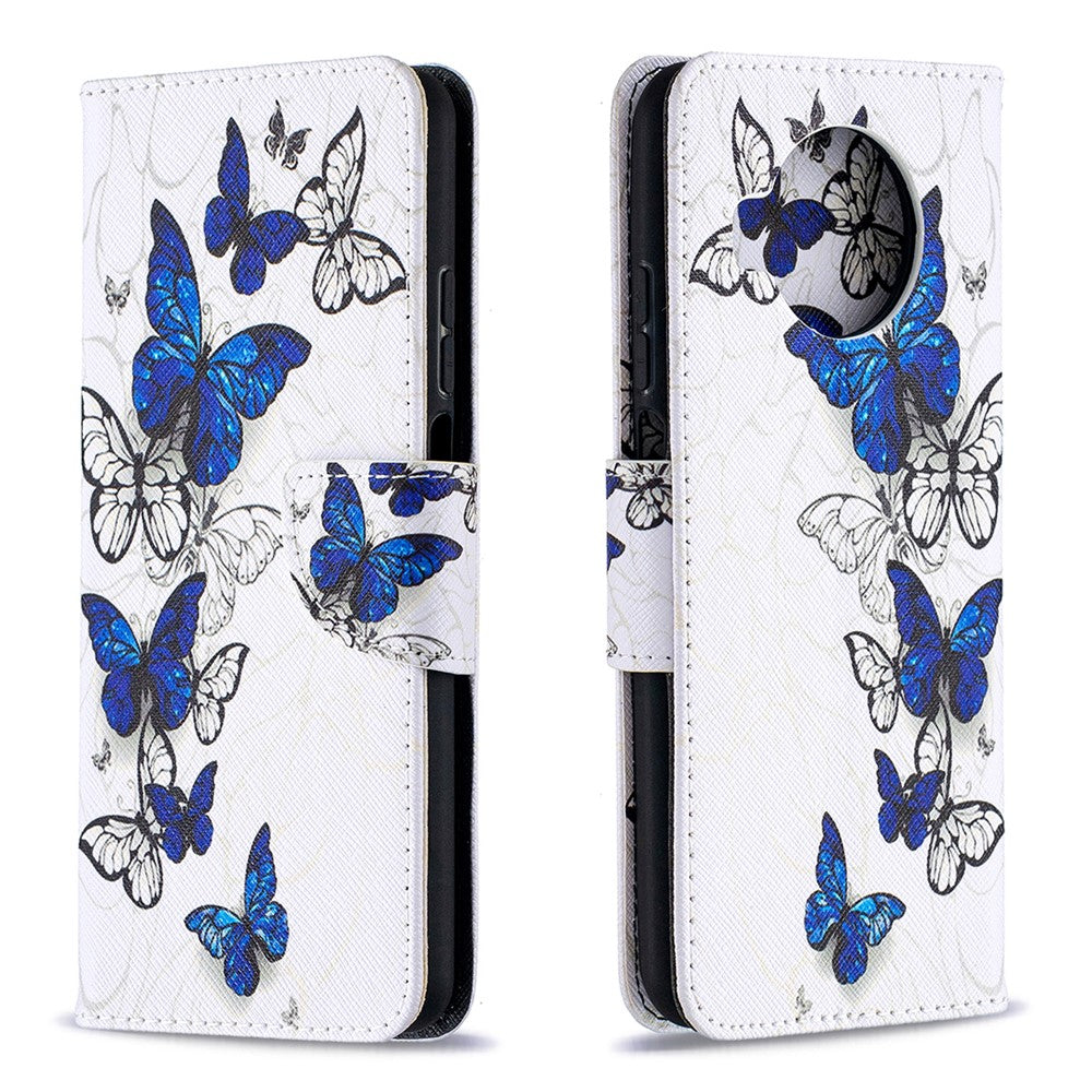 Pattern Printing Case for Xiaomi Mi 10T Lite 5G/Redmi Note 9 Pro 5G/Mi 10i 5G Wallet Stand Leather Shell