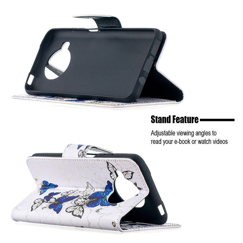 Pattern Printing Case for Xiaomi Mi 10T Lite 5G/Redmi Note 9 Pro 5G/Mi 10i 5G Wallet Stand Leather Shell