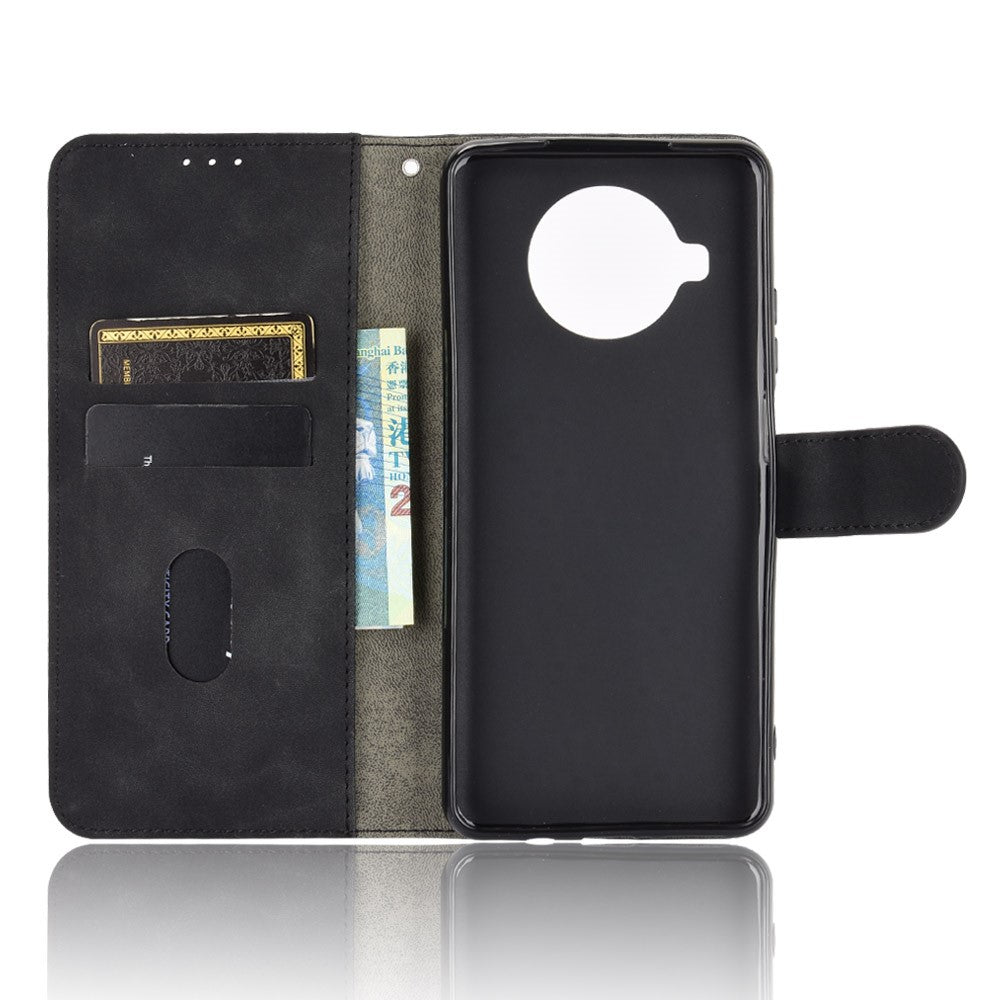 Skin-Touch PU Leather Flip Phone Wallet Case for Xiaomi Mi 10T Lite 5G/Redmi Note 9 Pro 5G/Mi 10i 5G