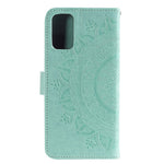 Imprint Flower Leather Wallet Case for Xiaomi Mi 10T 5G/10T Pro 5G/Redmi K30S Stand Cover