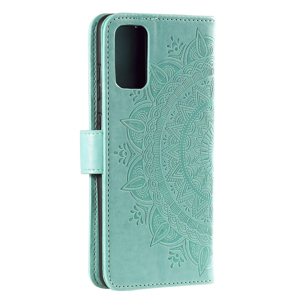 Imprint Flower Leather Wallet Case for Xiaomi Mi 10T 5G/10T Pro 5G/Redmi K30S Stand Cover