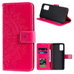 Imprint Flower Leather Wallet Case for Xiaomi Mi 10T 5G/10T Pro 5G/Redmi K30S Stand Cover