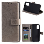 Imprint Flower Leather Wallet Case for Xiaomi Mi 10T 5G/10T Pro 5G/Redmi K30S Stand Cover