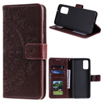 Imprint Flower Leather Wallet Case for Xiaomi Mi 10T 5G/10T Pro 5G/Redmi K30S Stand Cover