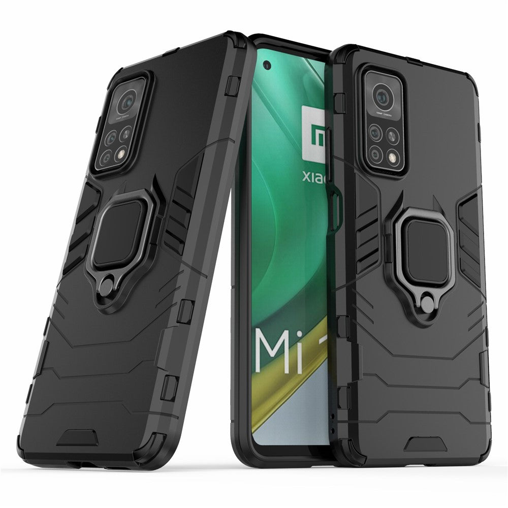PC + TPU Case for Xiaomi Mi 10T 5G/10T Pro 5G/Redmi K30S, Cool Guard Ring Holder Kickstand Shell