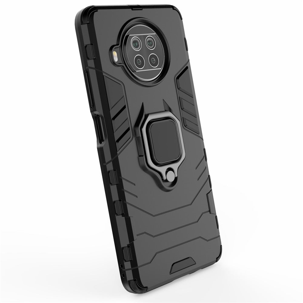 Finger Ring Holder Kickstand PC + TPU Hybrid Case for Xiaomi Mi 10T Lite 5G / Redmi Note 9 Pro 5G / Mi 10i 5G