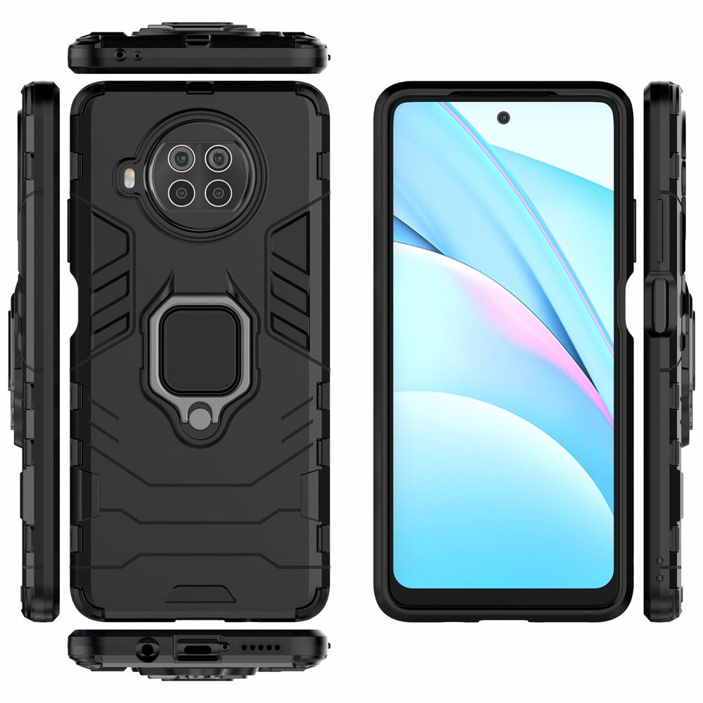 Finger Ring Holder Kickstand PC + TPU Hybrid Case for Xiaomi Mi 10T Lite 5G / Redmi Note 9 Pro 5G / Mi 10i 5G