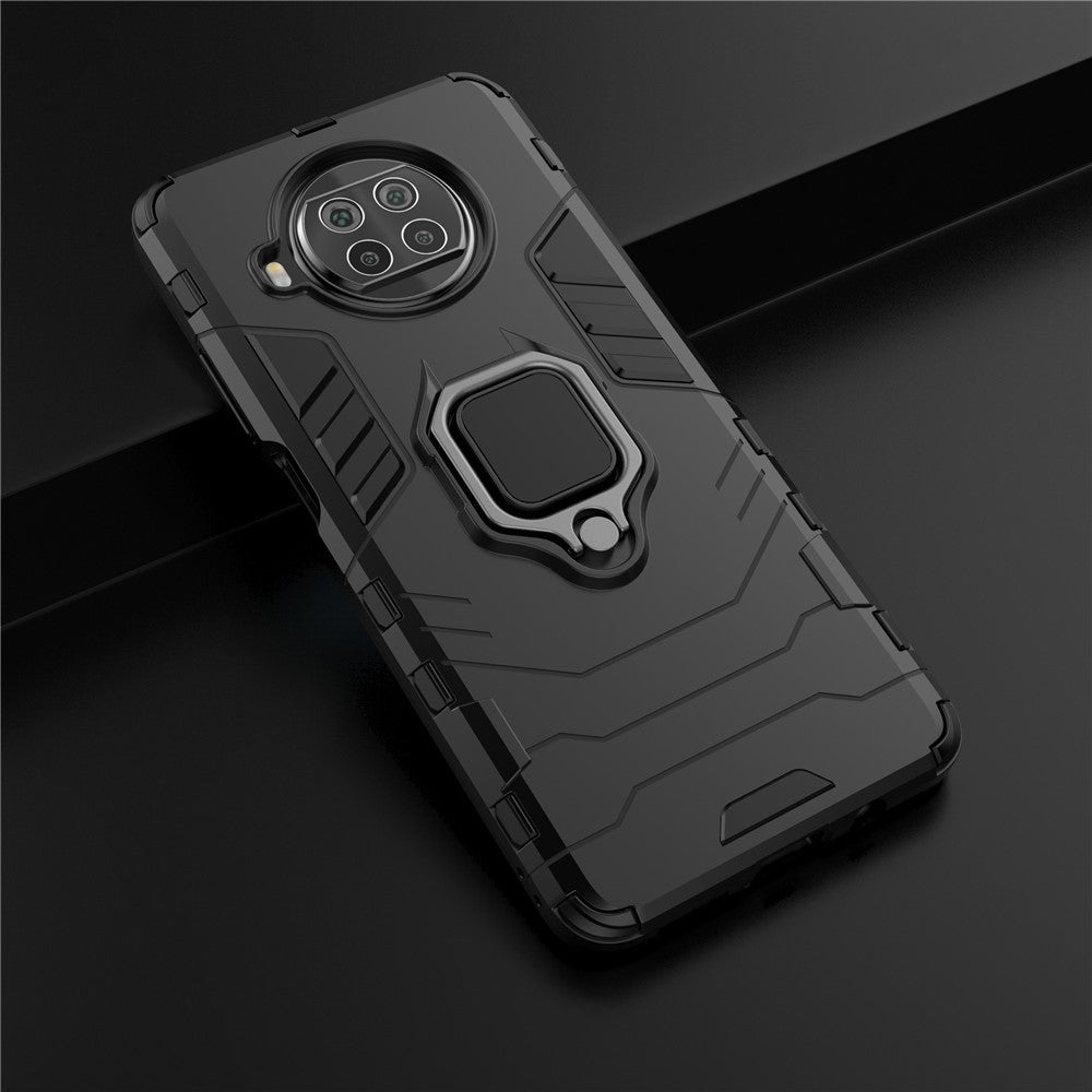 Finger Ring Holder Kickstand PC + TPU Hybrid Case for Xiaomi Mi 10T Lite 5G / Redmi Note 9 Pro 5G / Mi 10i 5G