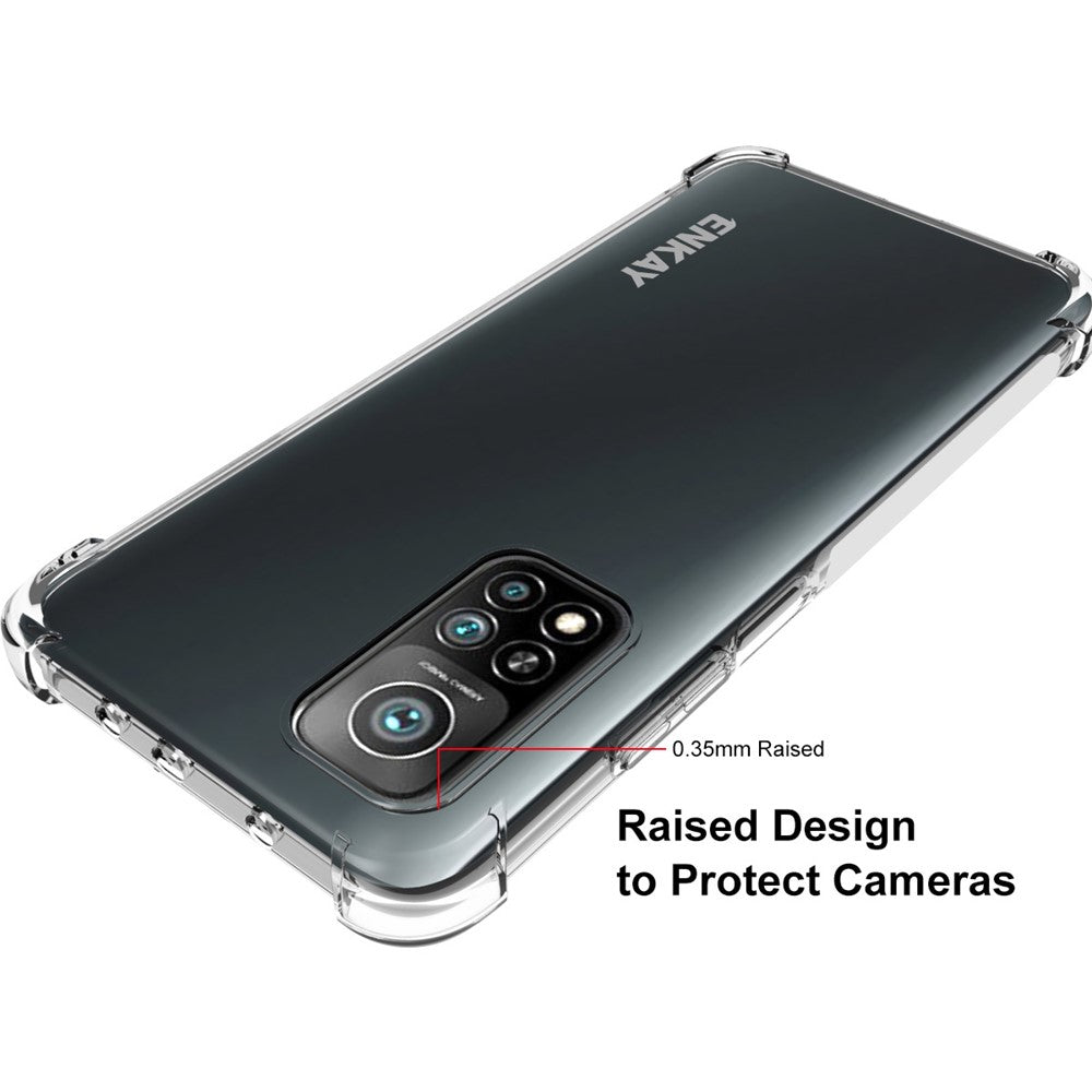 ENKAY HAT PRINCE ENK-PC061 Stötsäkert Genomskinligt TPU-skal för Xiaomi Mi 10T 5G/10T Pro 5G/Redmi K30S