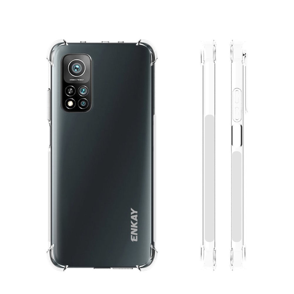 ENKAY HAT PRINCE ENK-PC061 Stötsäkert Genomskinligt TPU-skal för Xiaomi Mi 10T 5G/10T Pro 5G/Redmi K30S