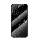 Marbling Pattern Tempered Glass+ PC Phone Shell with TPU Edge for Xiaomi Mi 10T Pro 5G / Mi 10T 5G