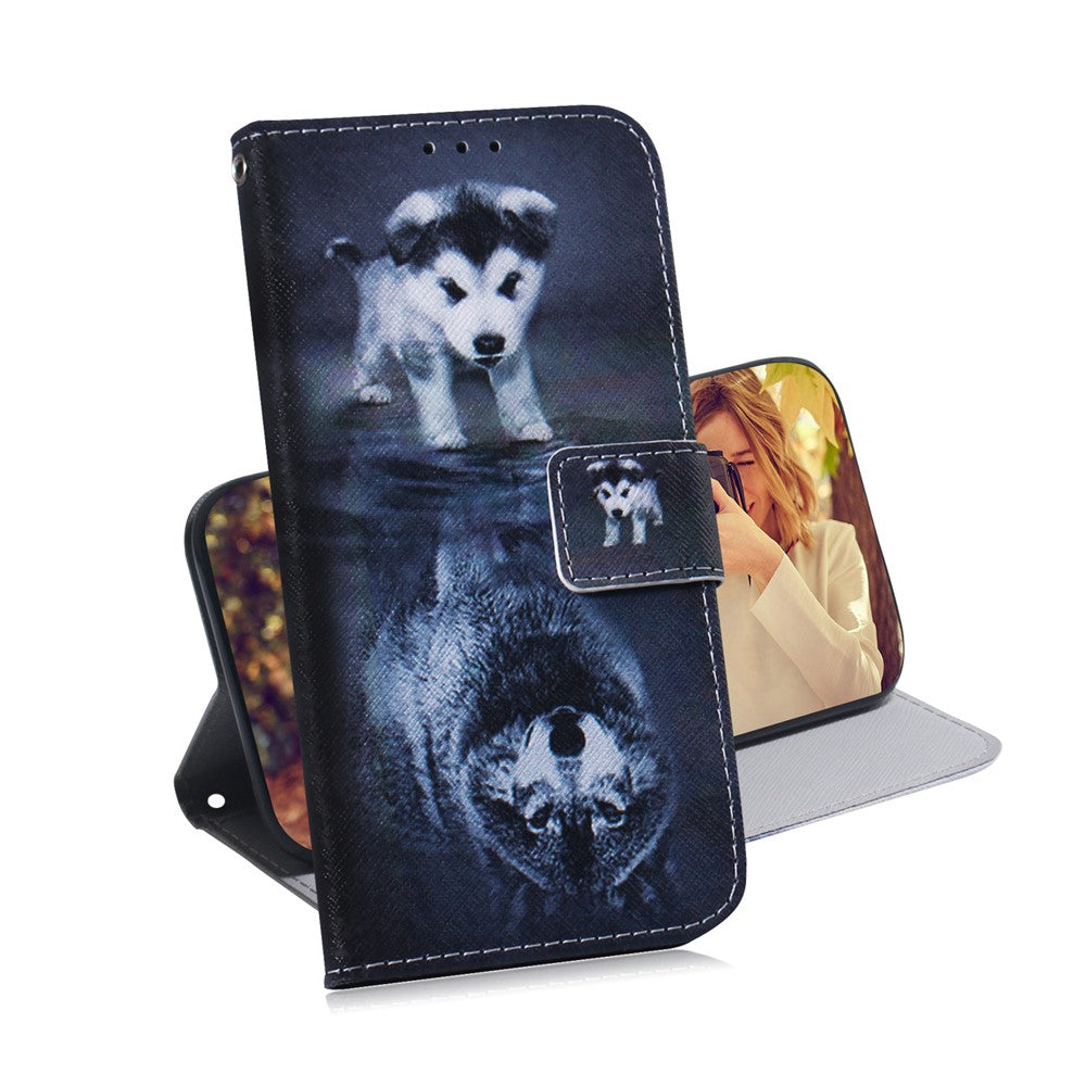 Patterned PU Leather Wallet Stand Case for Xiaomi Mi 10T 5G/10T Pro 5G/Redmi K30S Protector Cover