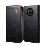 Waxy Crazy Horse Texture TPU + PU Leather Cover Case for Xiaomi Mi 10T Lite 5G/Mi 10i 5G/Redmi Note 9 Pro 5G