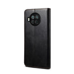 Waxy Crazy Horse Texture TPU + PU Leather Cover Case for Xiaomi Mi 10T Lite 5G/Mi 10i 5G/Redmi Note 9 Pro 5G