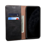 Waxy Crazy Horse Texture TPU + PU Leather Cover Case for Xiaomi Mi 10T Lite 5G/Mi 10i 5G/Redmi Note 9 Pro 5G
