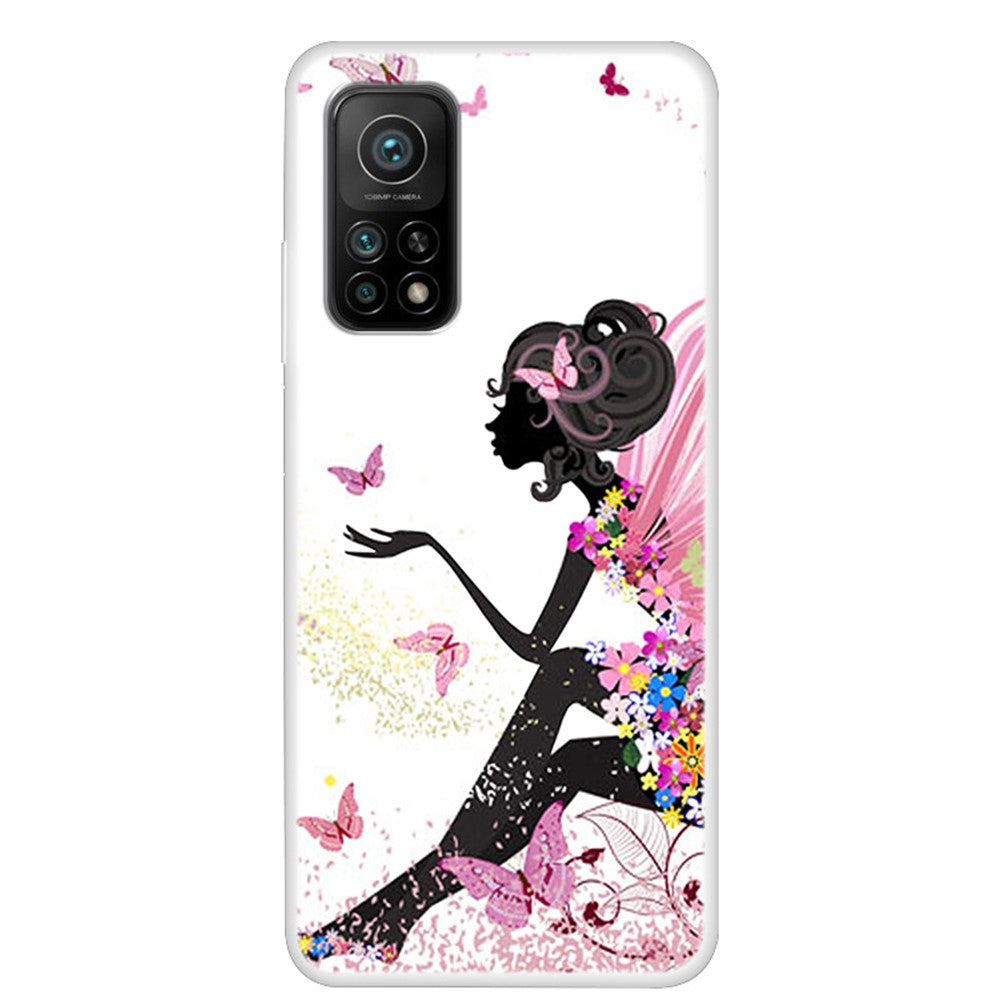 Pattern Printing TPU Phone Cover Case for Xiaomi Mi 10T Pro 5G/Redmi K30S / Mi 10T 5G
