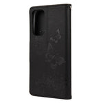 Imprint Butterfly Pattern Leather Wallet Phone Shell for Xiaomi Mi 10T 5G / Mi 10T Pro 5G / Redmi K30S