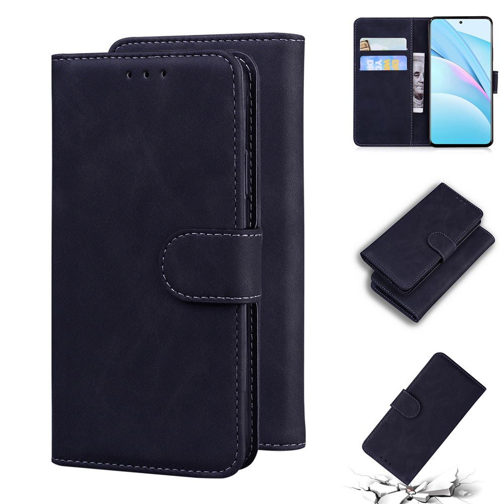 Leather Wallet Stand Phone Case for Xiaomi Mi 10T Lite 5G/Mi 10i 5G/Redmi Note 9 Pro 5G