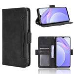 Multiple Card Slots Wallet Case Stand TPU + PU Leather Cover Case for Xiaomi Redmi Note 9 4G/9 Power/Redmi 9T