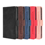 Multiple Card Slots Wallet Case Stand TPU + PU Leather Cover Case for Xiaomi Redmi Note 9 4G/9 Power/Redmi 9T