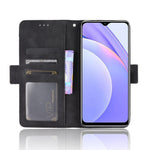 Multiple Card Slots Wallet Case Stand TPU + PU Leather Cover Case for Xiaomi Redmi Note 9 4G/9 Power/Redmi 9T