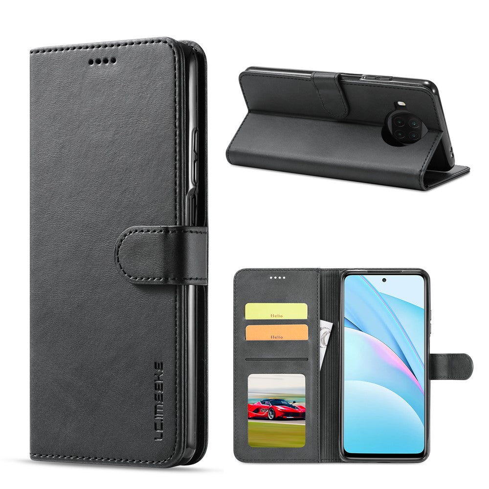 LC.IMEEKE Leather Wallet Case for Xiaomi Mi 10T Lite 5G / Redmi Note 9 Pro 5G / Mi 10i 5G Stand Shell