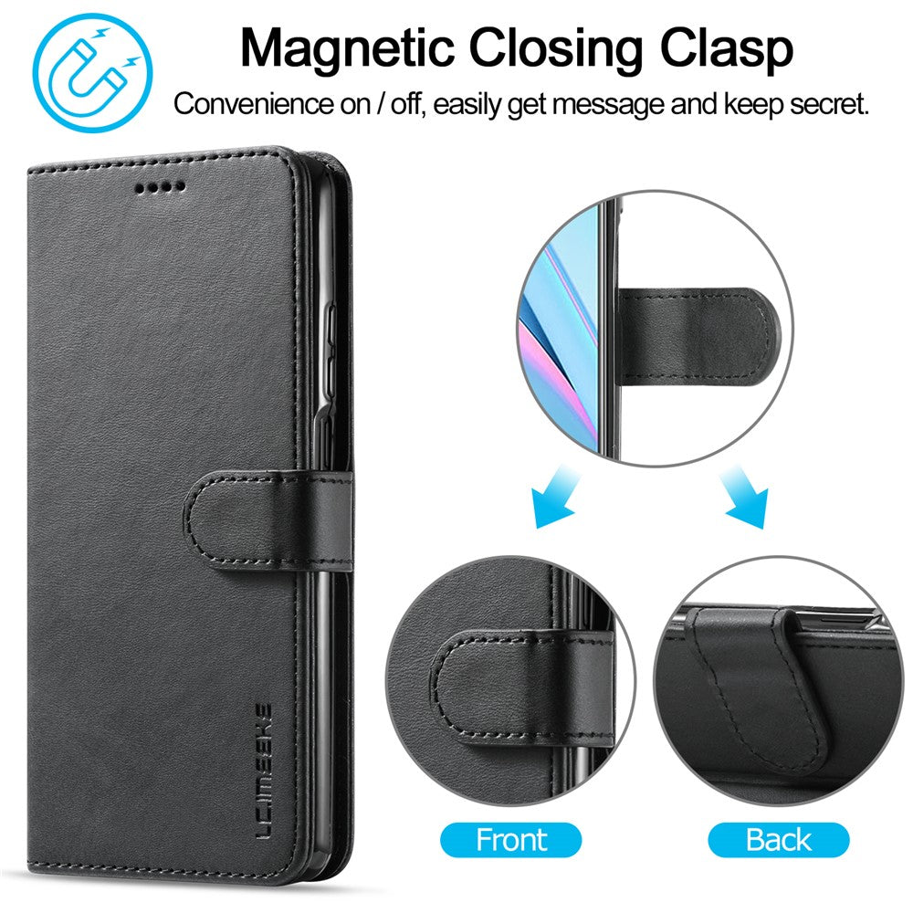 LC.IMEEKE Leather Wallet Case for Xiaomi Mi 10T Lite 5G / Redmi Note 9 Pro 5G / Mi 10i 5G Stand Shell