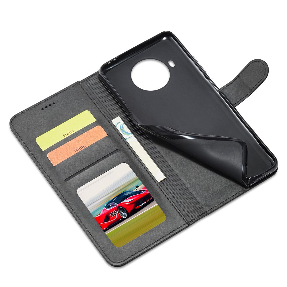 LC.IMEEKE Leather Wallet Case for Xiaomi Mi 10T Lite 5G / Redmi Note 9 Pro 5G / Mi 10i 5G Stand Shell