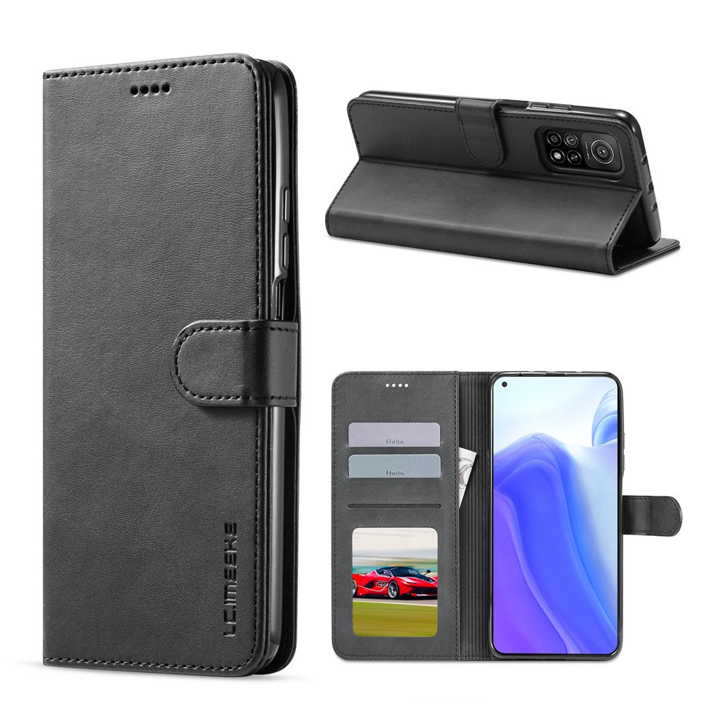 LC.IMEEKE Wallet Leather Protector for Xiaomi Mi 10T 5G/10T Pro 5G/Redmi K30S Stand Shell