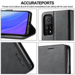 LC.IMEEKE Wallet Leather Protector for Xiaomi Mi 10T 5G/10T Pro 5G/Redmi K30S Stand Shell