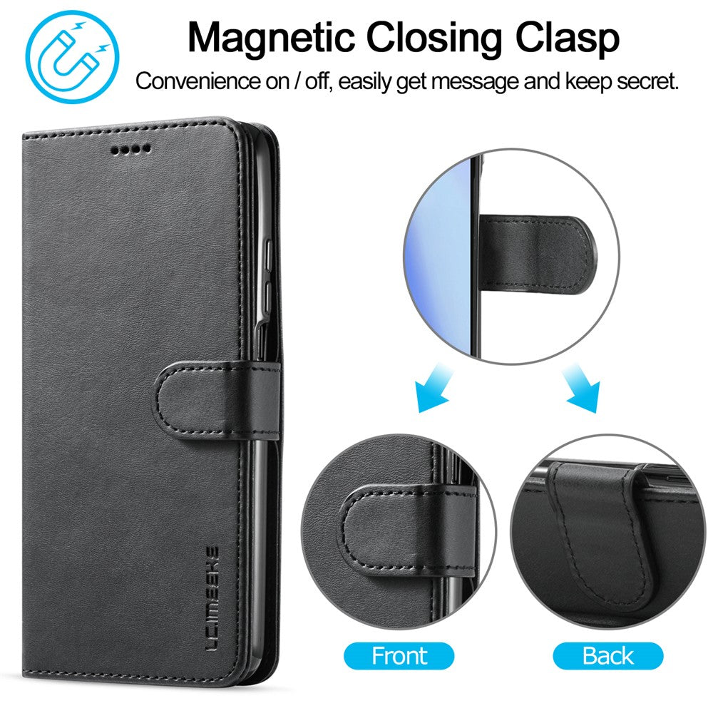 LC.IMEEKE Wallet Leather Protector for Xiaomi Mi 10T 5G/10T Pro 5G/Redmi K30S Stand Shell