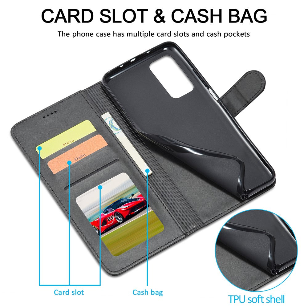LC.IMEEKE Wallet Leather Protector for Xiaomi Mi 10T 5G/10T Pro 5G/Redmi K30S Stand Shell