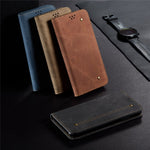Jeans Cloth Surface Wallet Design Leather Cell Phone Protective Cover for Xiaomi Redmi Note 9 5G/Note 9T 5G