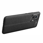 Four Corner Cushion Litchi Texture Soft TPU Protector for Xiaomi Mi 11 Mobile Phone Cover