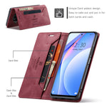 AUTSPACE A01 Series RFID Blocking Retro Matte Leather Case Wallet for Xiaomi Mi 10T Lite 5G/ Mi 10i 5G/Note 9 Pro 5G