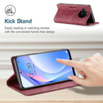 AUTSPACE A01 Series RFID Blocking Retro Matte Leather Case Wallet for Xiaomi Mi 10T Lite 5G/ Mi 10i 5G/Note 9 Pro 5G