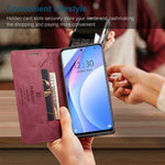 AUTSPACE A01 Series RFID Blocking Retro Matte Leather Case Wallet for Xiaomi Mi 10T Lite 5G/ Mi 10i 5G/Note 9 Pro 5G