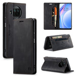 AUTSPACE A01 Series RFID Blocking Retro Matte Leather Case Wallet for Xiaomi Mi 10T Lite 5G/ Mi 10i 5G/Note 9 Pro 5G