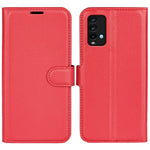 Litchi Texture Folio Flip Leather Phone Cover for Xiaomi Redmi Note 9 4G (Qualcomm Snapdragon 662) / Redmi 9 Power / Redmi 9T