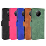 For Xiaomi Redmi Note 9 5G/Redmi Note 9T 5G Skin-touch Feeling PU Leather Wallet Design Case with Stand